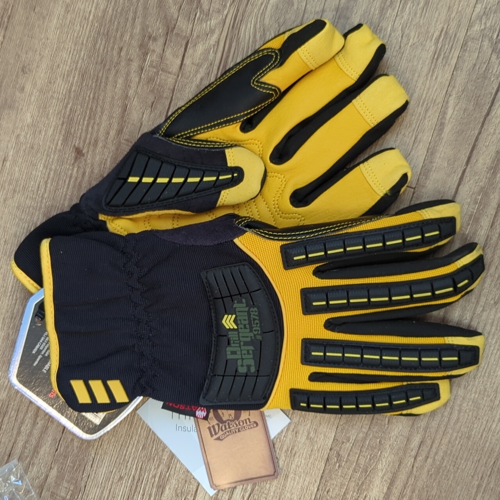2 Pairs Winter Impact Gloves - Picture 3 of 5